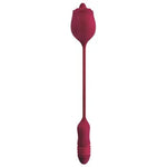 Wild Rose Clitoral Stimulator With Thrusting Bullet